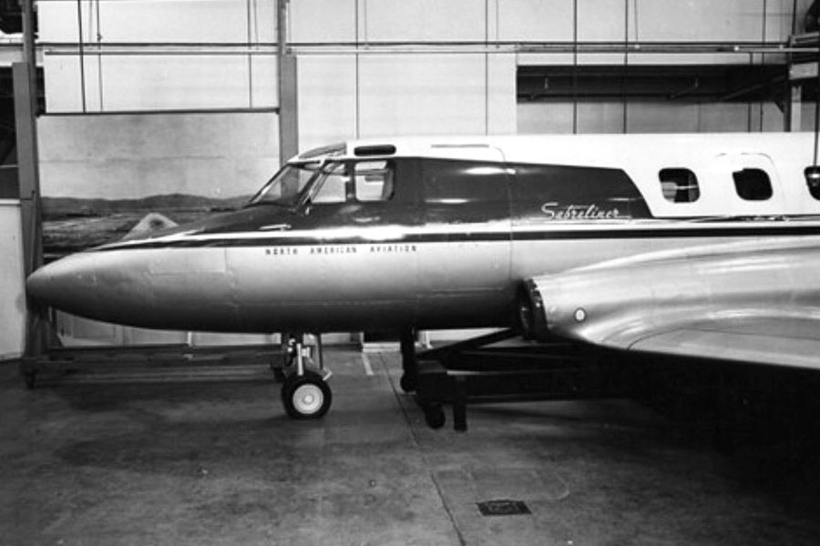 Sabreliner: Early Business Jet Mockup