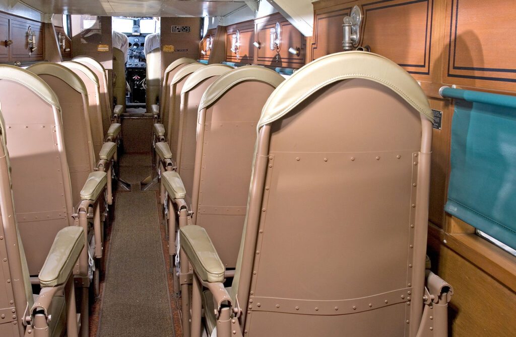 Trimotor Window Seats