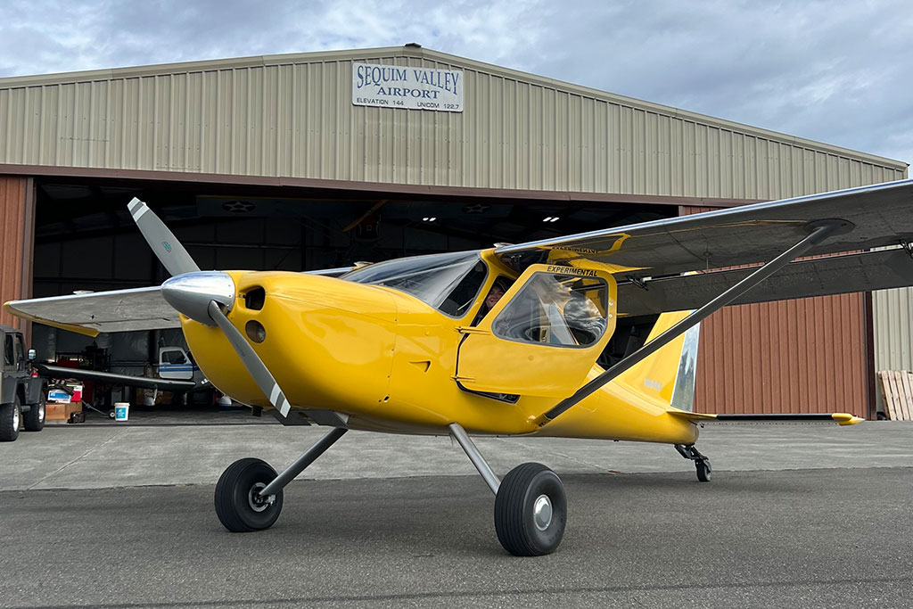 Woodstock prop plane