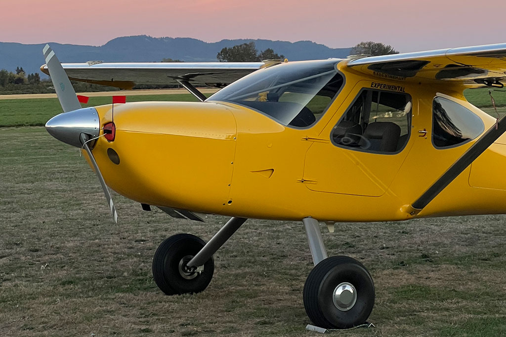 Woodstock prop plane