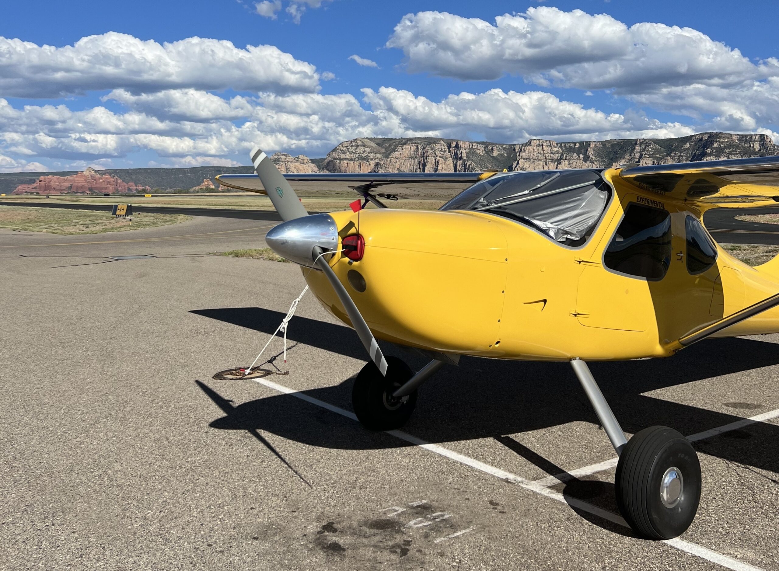 Woodstock prop plane