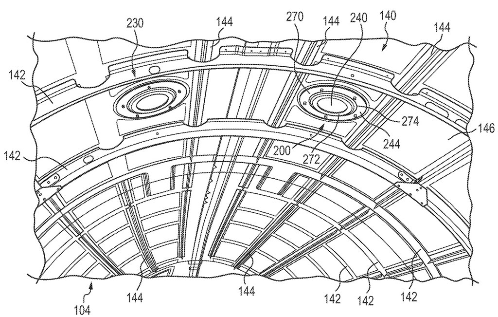 the small windows fit between fuselage stringers
