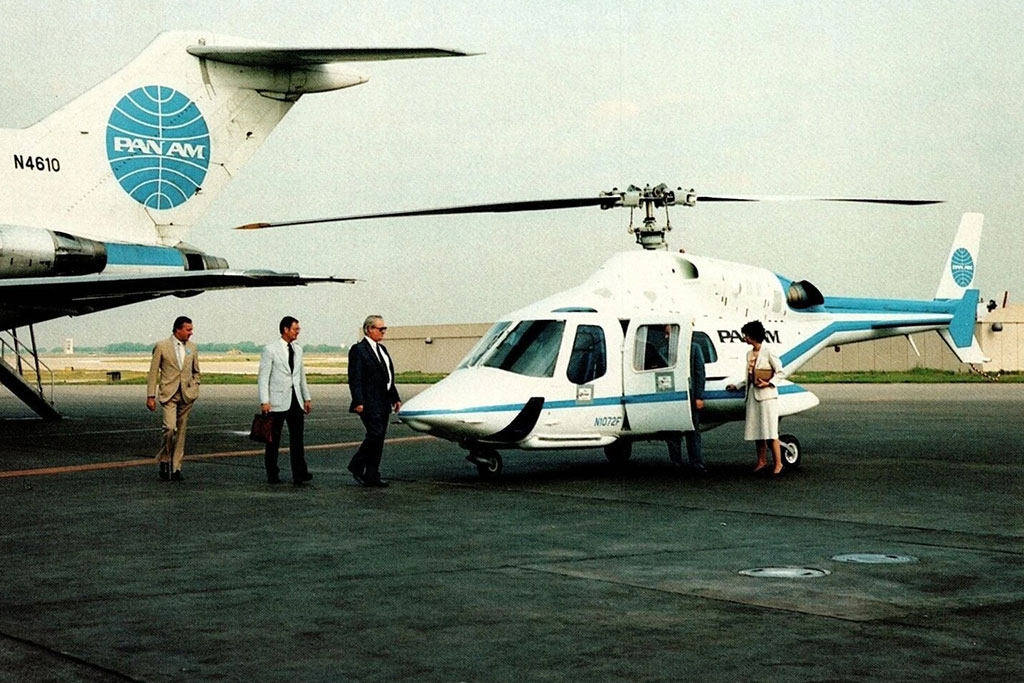 Pan Am Helicopter Transfer
