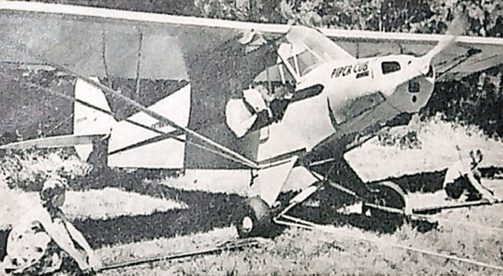Piper Cub Catapult Takeoff