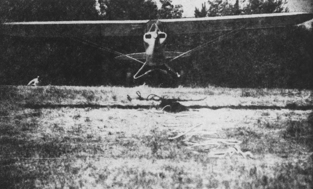 Piper Cub Catapult Takeoff