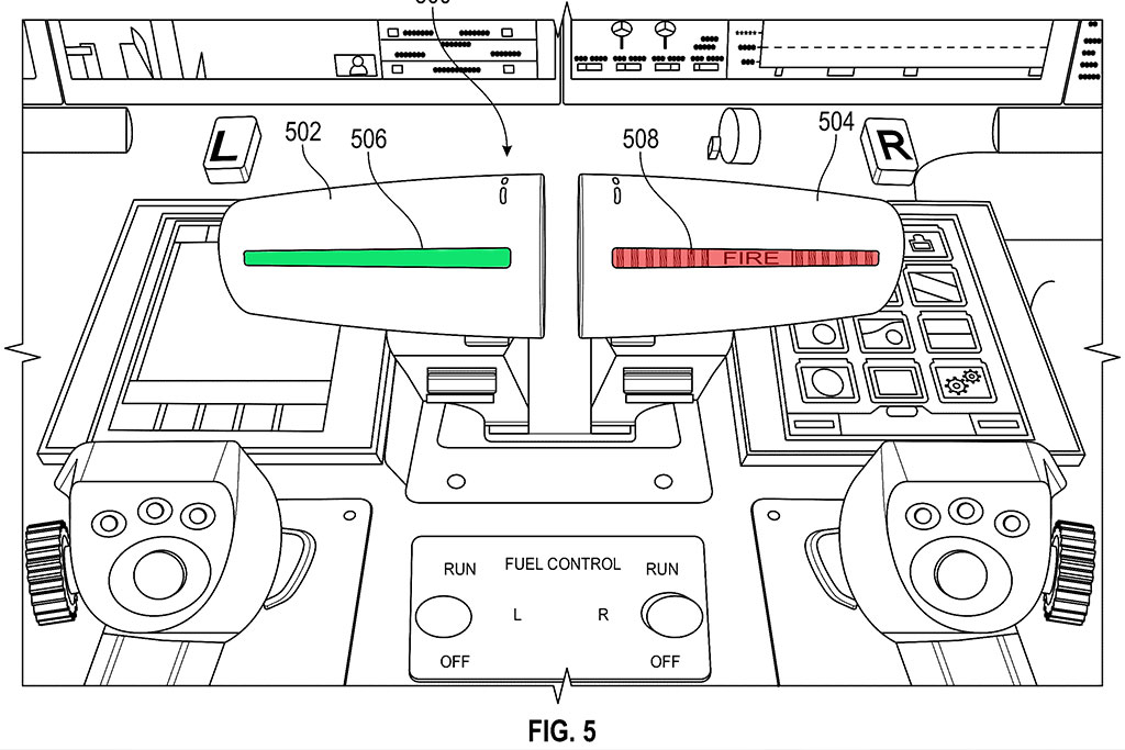 Gulfstream Thrust Lever