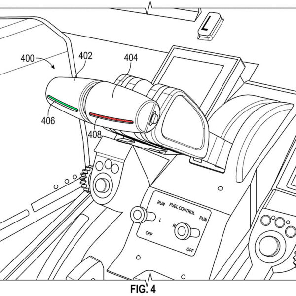 Gulfstream Thrust Lever View