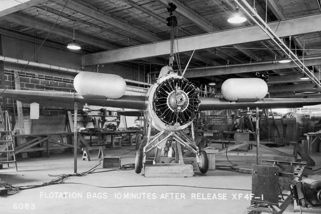 Floatation Bags on wings