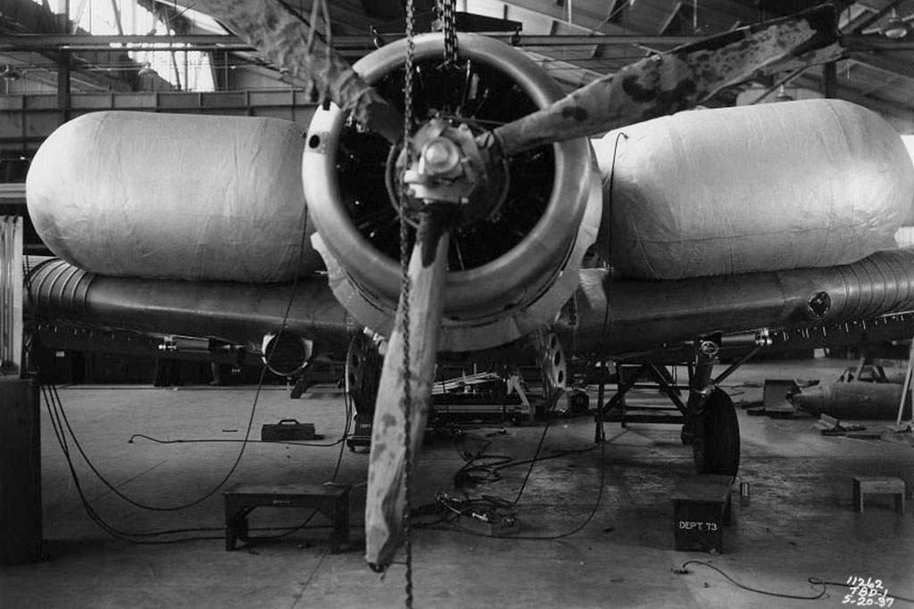 Floatation Bags on wings