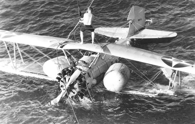 While flotation bags proved effective at preventing the loss of ditched aircraft, this did not guarantee that those aircraft would ever return to the skies. Immersion in salt water would contaminate the entire airframe, and complete disassembly, cleaning, and reassembly would be necessary to prevent corrosion from plaguing the rebuilt aircraft. While technically possible, the required logistics and manpower exceeded the airframe's value. It was simply easier and more efficient to replace the aircraft entirely.