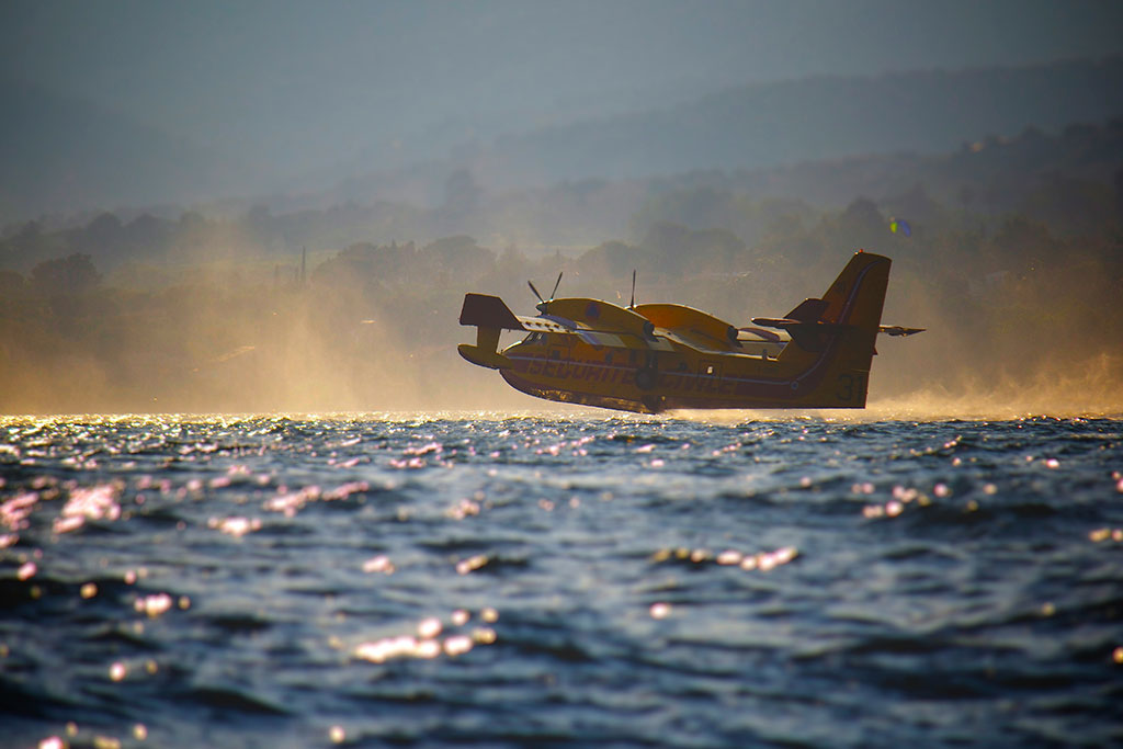 Canadair CL-415 firefighting aircraft